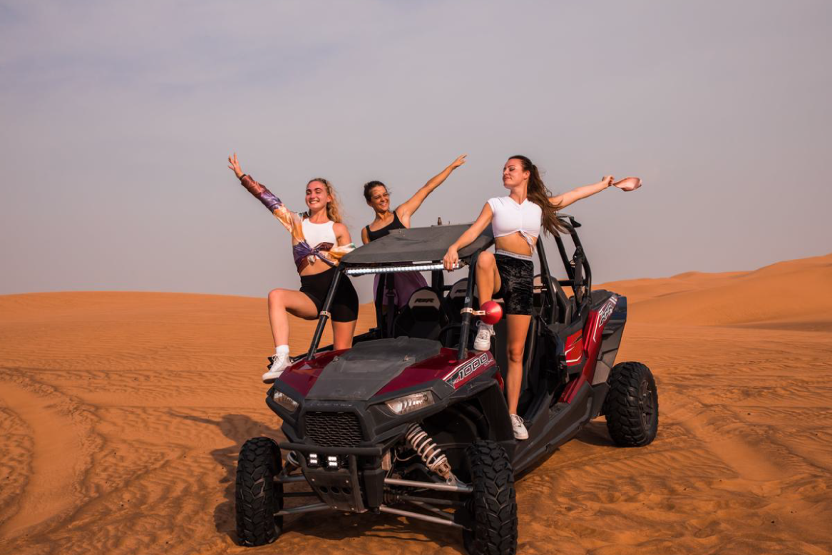 Premium Desert Safari with BBQ Dinner & Falcon Show