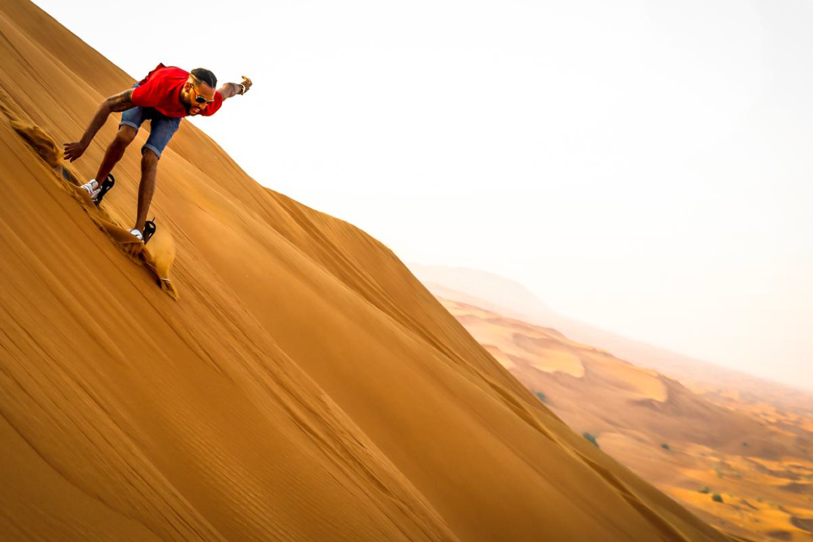 Premium Desert Safari with BBQ Dinner & Falcon Show