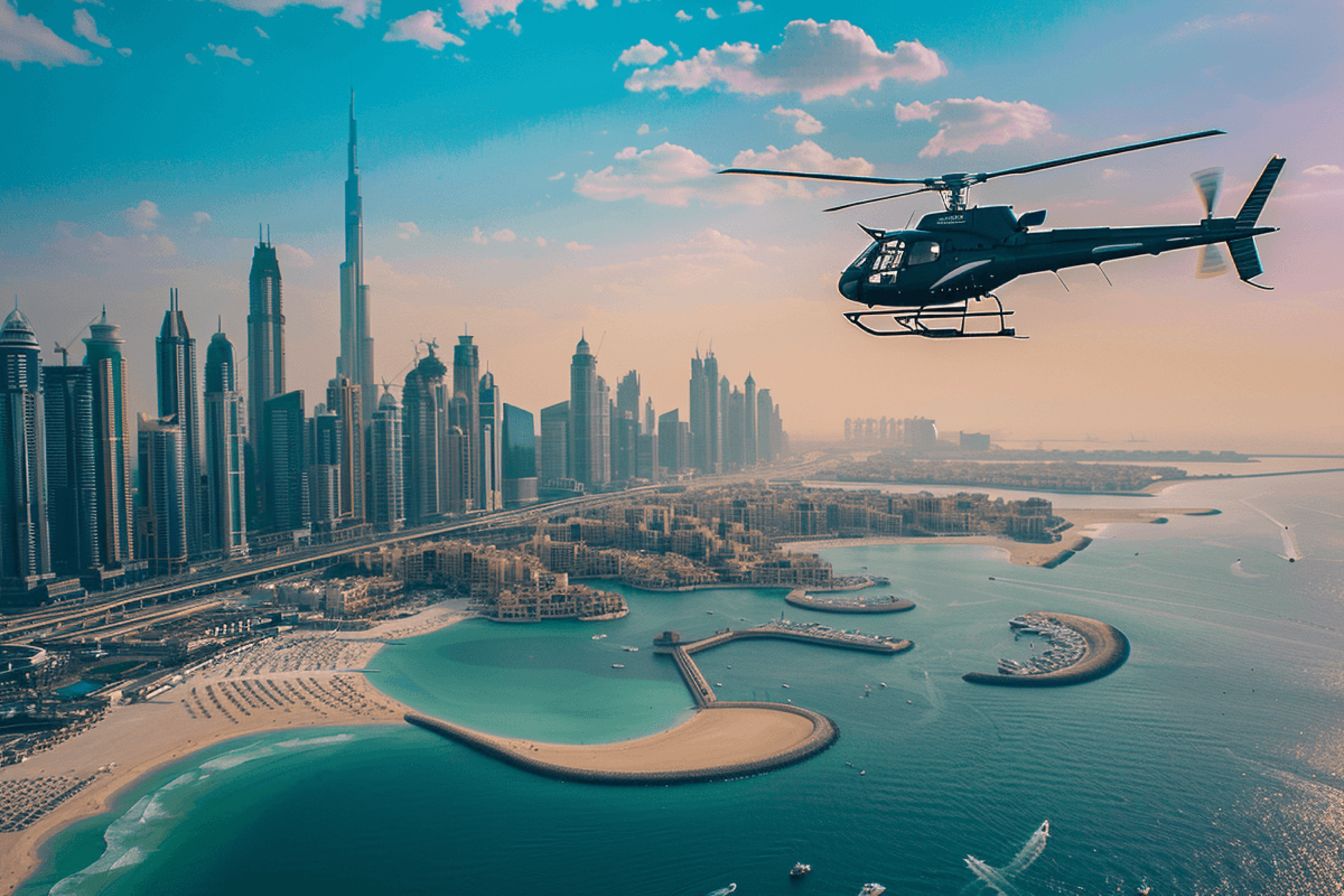 Dubai 17-Minute Helicopter Tour