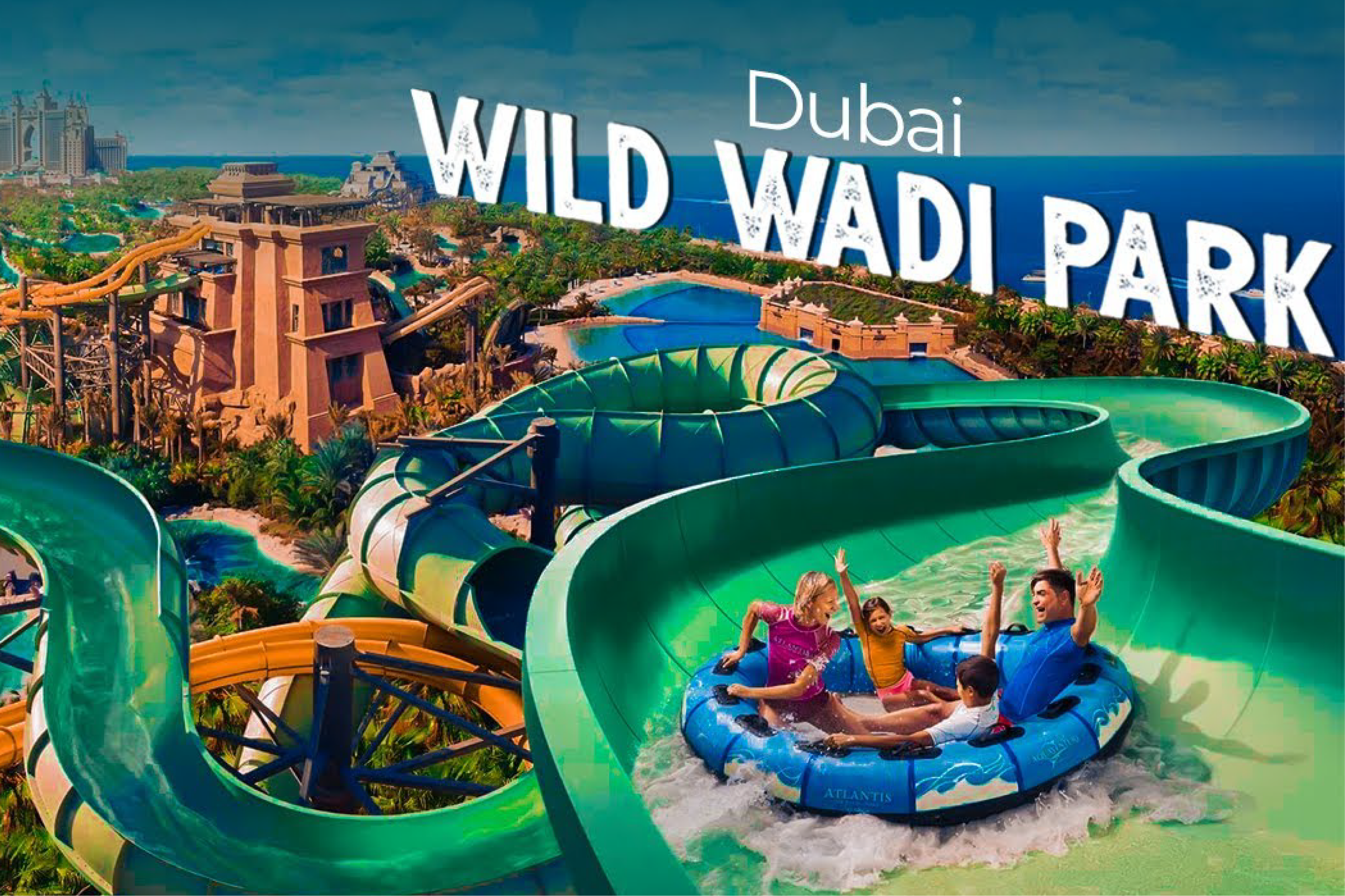 Wild Wadi Dubai Waterpark Entry Ticket